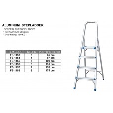 Creston  FE-1154 Aluminum Step Ladder  - 4 Steps